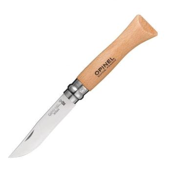 Нож Opinel №06 нержавеющая сталь 7см бук